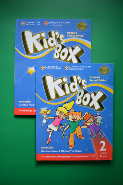 KID'S BOX 2, 2nd Edition Updated. Комплект: Учебник + Рабочая Тетрадь ...