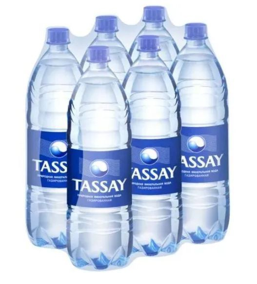 TASSAY Вода Газированная 1500мл. 6шт - купить с доставкой по выгодным ...