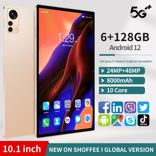 Купить планшет новый x12 8+128米色 10.1", 128 GB по низкой цене: отзывы ...