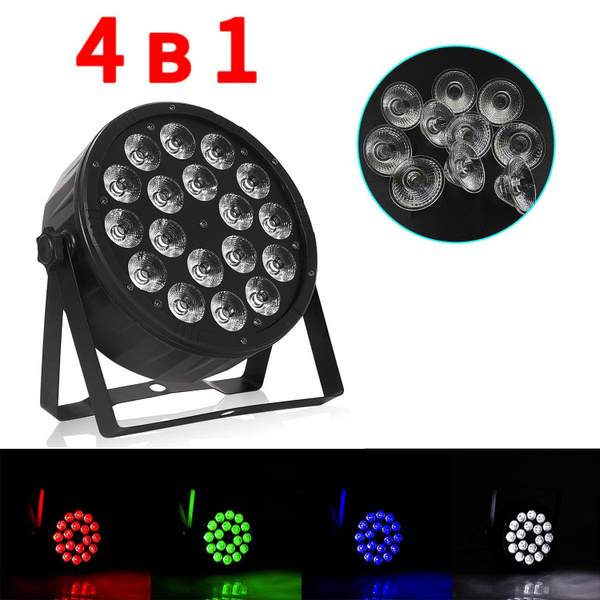 Освещение сцены LED PAR 18x12 WATT,Полноцветный "4 в 1",Без ...