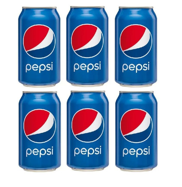 Газированный напиток Пепси-Кола (Pepsi-Cola), (6 х 300 мл.). Афганистан ...