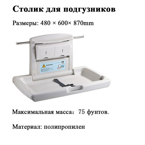 Пеленальный стол,87х60х10см - купить с доставкой по выгодным ценам в ...
