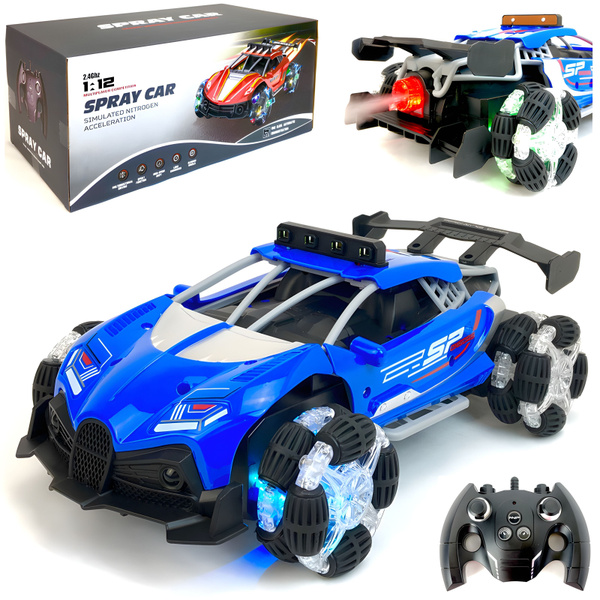 Машина на пульте управления для мальчика Spray Car машинка на ...