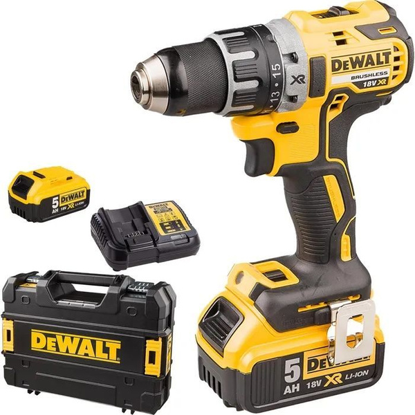Аккумуляторная дрель-шуруповерт DeWALT DCD791P2 550 об/мин - купить в ...
