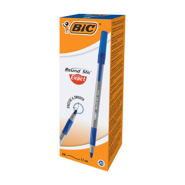 Bic Ручка, 20 шт. - купить с доставкой по выгодным ценам в интернет ...