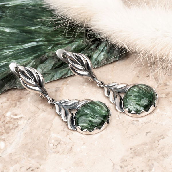 Milana Silver Серьги ювелирные Волшебные декоративные cерьги из серебра ...