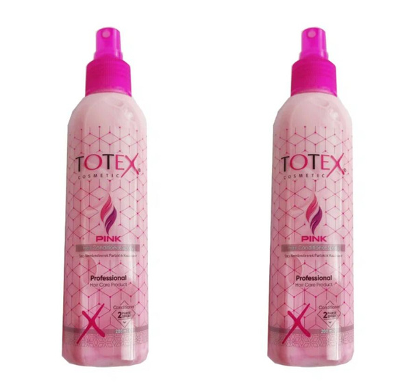 TOTEX Спрей-кондиционер для волос Розовый, 200 мл, 2 штуки - купить с ...