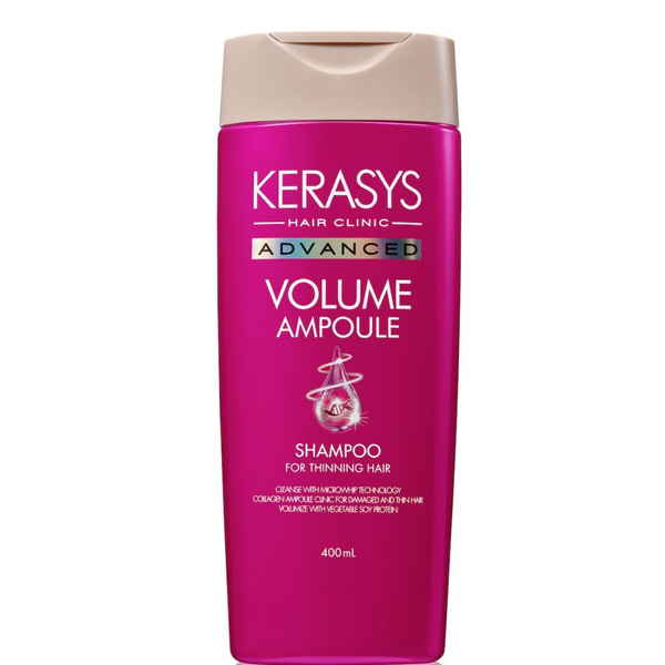 Kerasys Шампунь для ослабленных и тонких волос, ампульный, Колаген и ...
