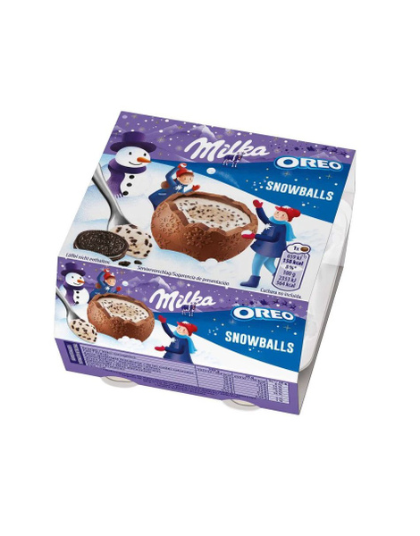 Набор шоколадных яиц Milka Snowballs, 112г - купить с доставкой по ...