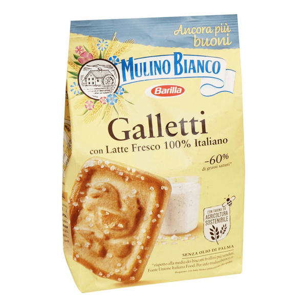 Печенье Mulino Bianco Galletti сахарное 350 г - купить с доставкой по ...