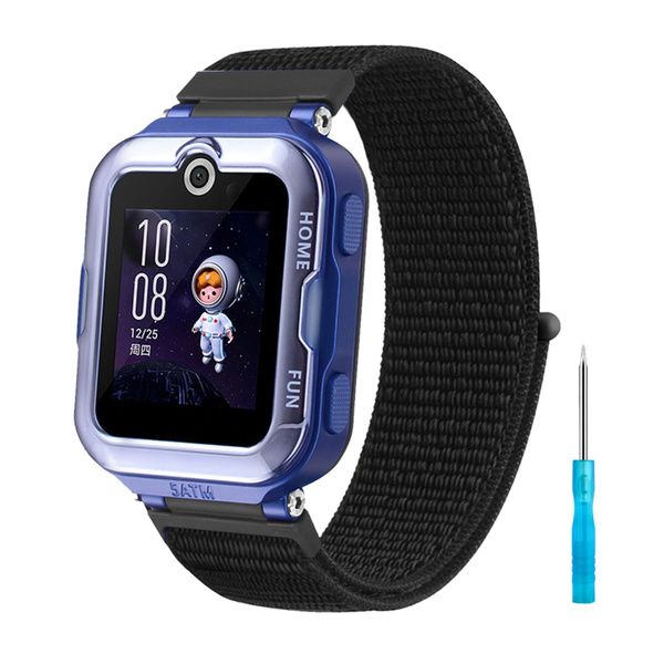 Нейлоновый ремешок с липучкой для huawei watch kids 4 pro - стильная и ...