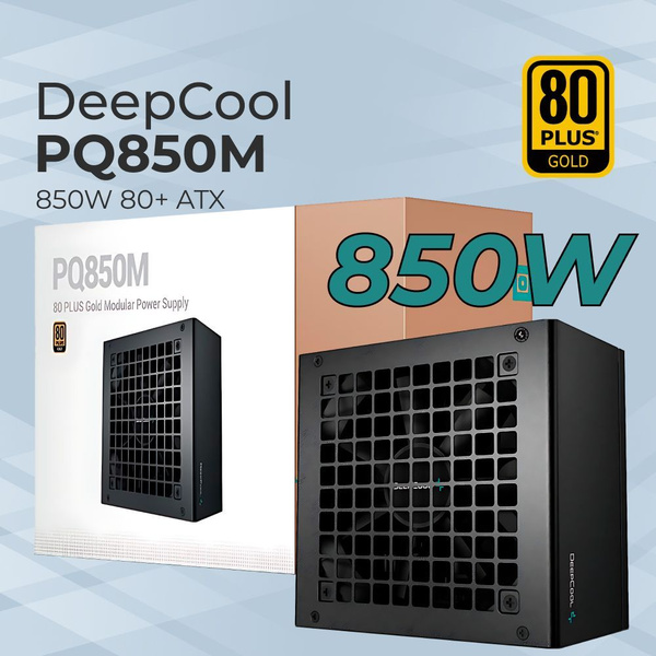 Deepcool Блок питания компьютера PQ850M, 850 Вт (PQ850M) - купить с ...