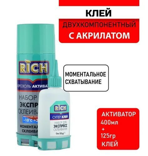 Клей строительный RICH RichKlei 400 мл - купить с доставкой по выгодным ...