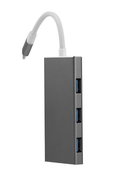 Многопортовый переходник USB Type-C (Thunderbolt 3) to USB 3.0, HDMI ...
