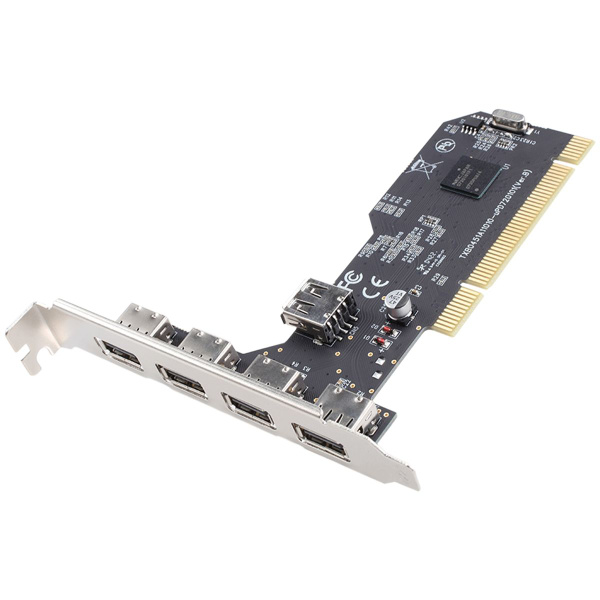 Карта расширения USB2.0 PCI-адаптер на 5 чипов - купить с доставкой по ...