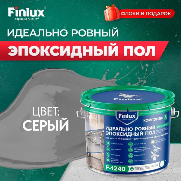 Наливной пол Finlux, 5.7 кг - купить по доступной цене в интернет ...