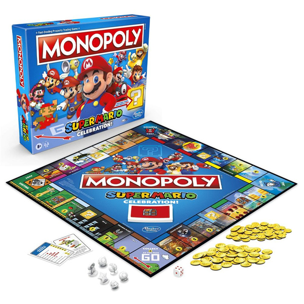 Игра Монополия прославляет Супер Марио 41*27cm Развлекательная ...