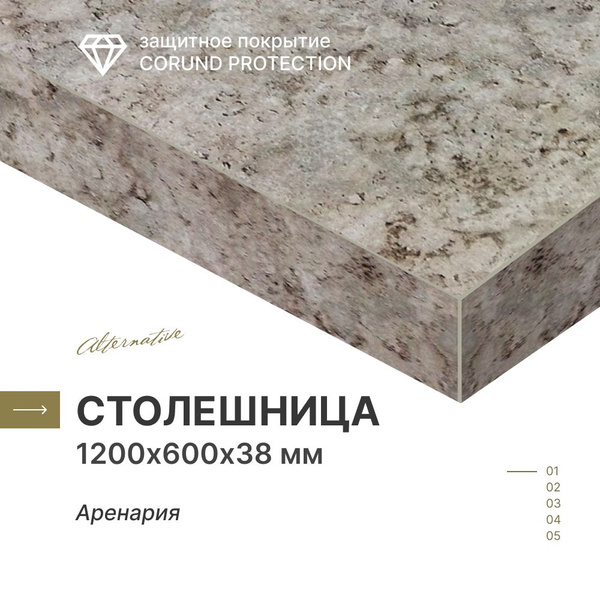 Столешница для кухни, для стола, для ванной, для барной стойки ...
