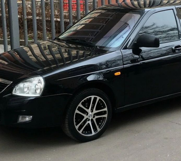 Крыло металлическое ВАЗ 2170 Лада Приора (LADA Priora 1) ЧЕРНАЯ ПАНТЕРА ...