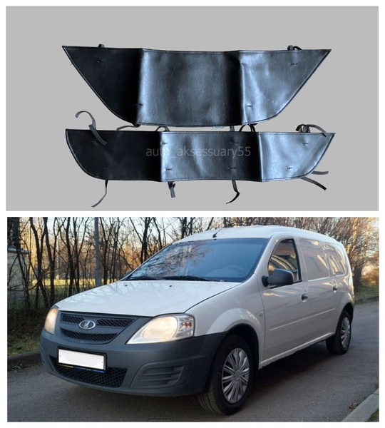 Утеплитель решетки радиатора Лада Ларгус 2012 - 2021 Lada Largus - арт ...