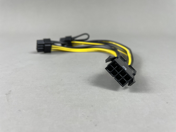 Переходник для блока питания 8 pin PCI-E на 2 x 8(6+2) pin pci-e ...