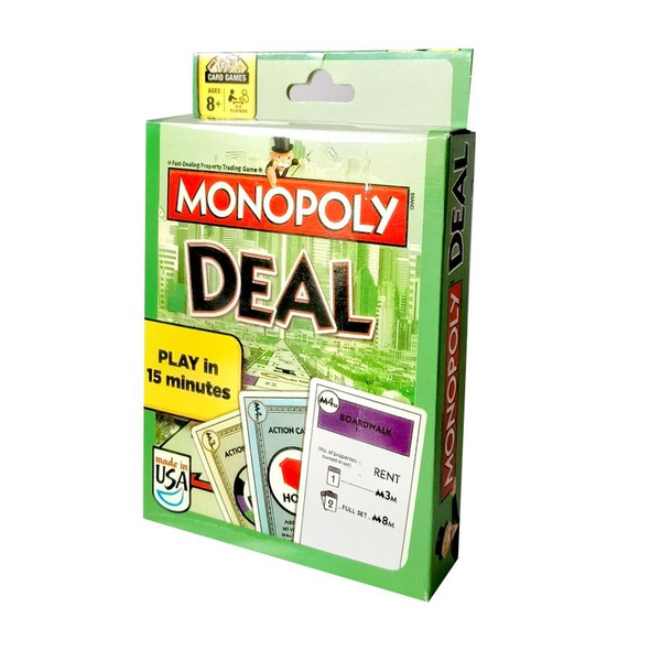 Настольная карточная игра Monopoly Deal (Монополия карточная) - купить ...