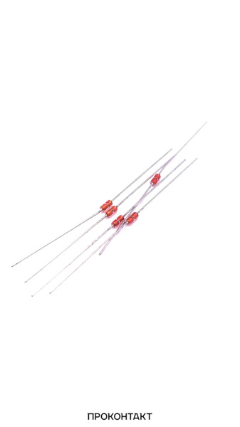 2 штуки Термистор NTC-MF58 3950 50кОм (5 штук) - купить с доставкой по ...