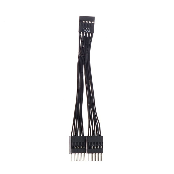 1 шт., 9-контактный USB-удлинитель для материнской платы компьютера, 1 ...