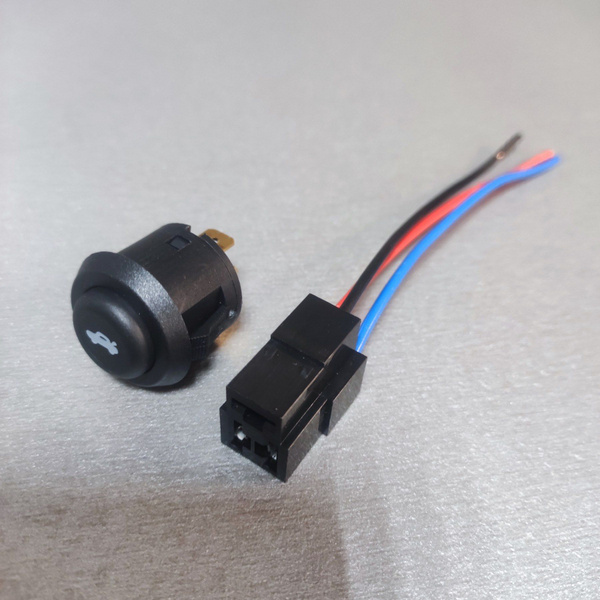 Кнопка открывания багажника ВАЗ-2110,2111,2112,Приора 2170 разъем с ...