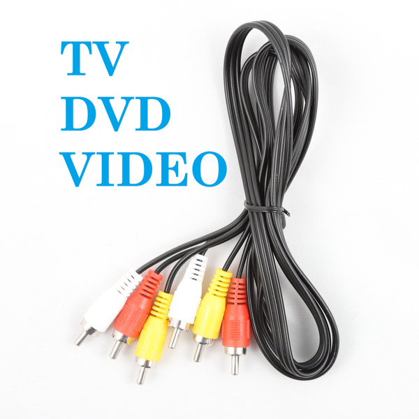 Кабель RCA KEWEISI Кабель Шнур 3 RCA х 3RCA тюльпан для подключения ...