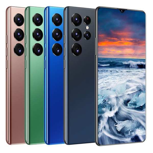 Смартфон S50 Ultra, система Android, большой экран 7,2 дюйма ...