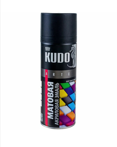 Аэрозольная краска KUDO Кудо Быстросохнущая, Акриловая, Матовое ...