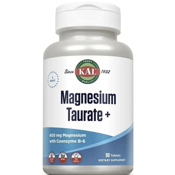 Таурат Магния (Magnesium Taurate+) 400 мг 90 капсул - купить с ...