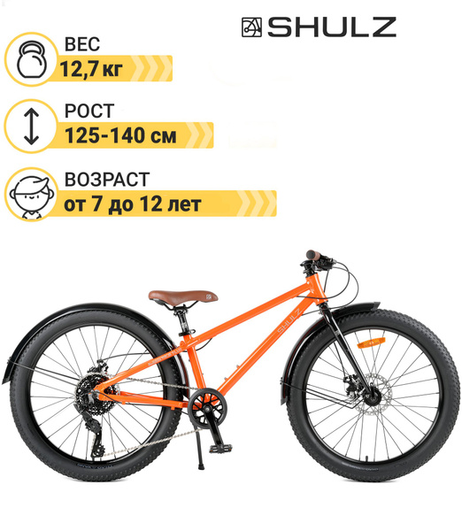 Велосипед детский Shulz Bubble 24 Race Plus оранжевый - купить по ...