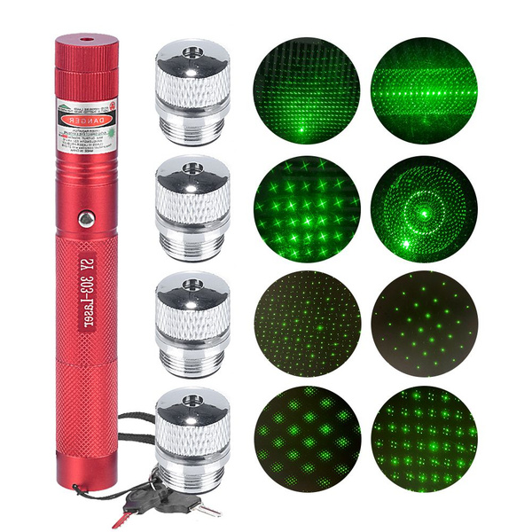 лазерная указка мощный регулируемый фокус, зеленый, - купить с ...