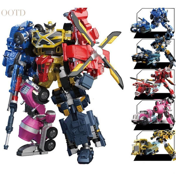 робот трансформер игрушка для мальчика/МиниФорс/35cm/5 в 1 - купить с ...