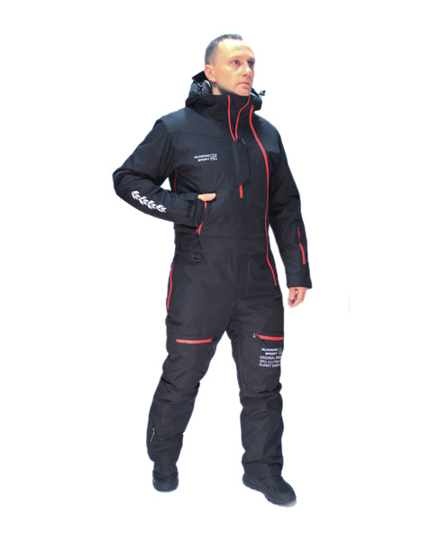 Мужской Комбинезон Running sport Черный, Мужской, Зима, размер 50, 52 ...