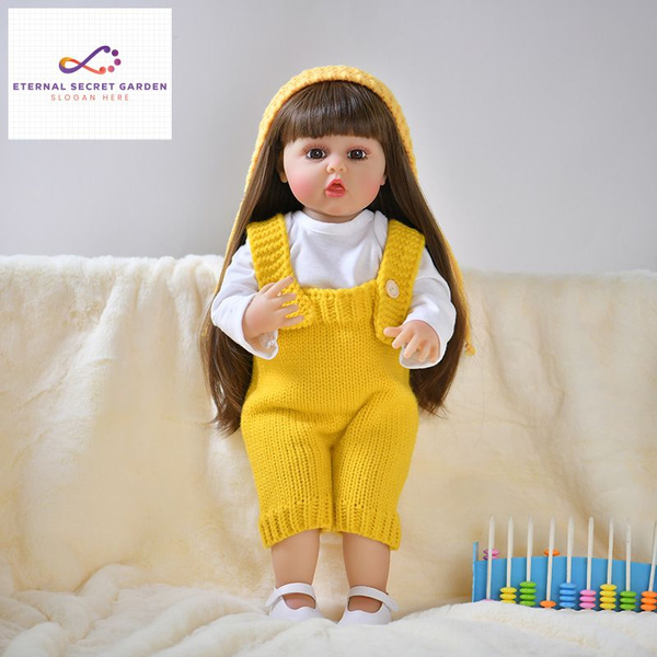 кукла 55 см с умным звуковым датчиком, детская игрушка-компаньон ...