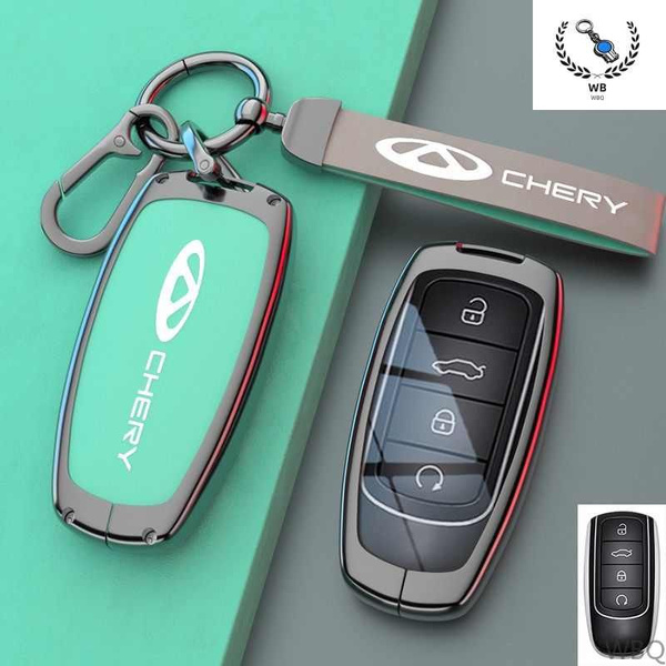 Чехол для ключа Chery Tiggo 7 PRO MAX, 8 PRO, 8 PRO MAX, OMODA 5C Белый ...