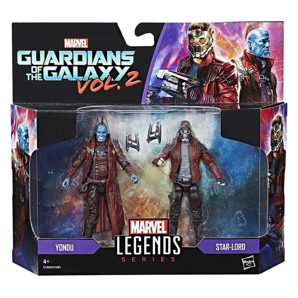Набор фигурок Marvel Legends - Guardians of the Galaxy vol.2 - Йонду и ...