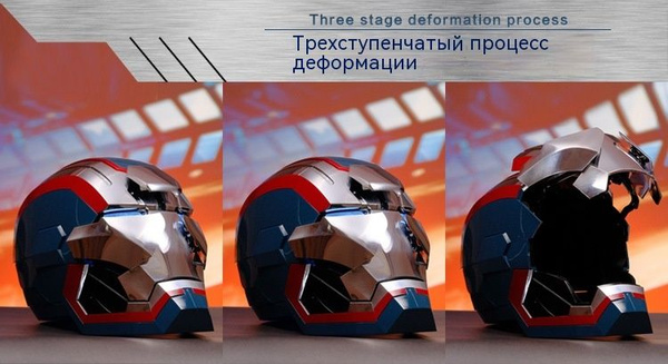 Шлем железного человека - купить в интернет-магазине OZON по выгодной ...
