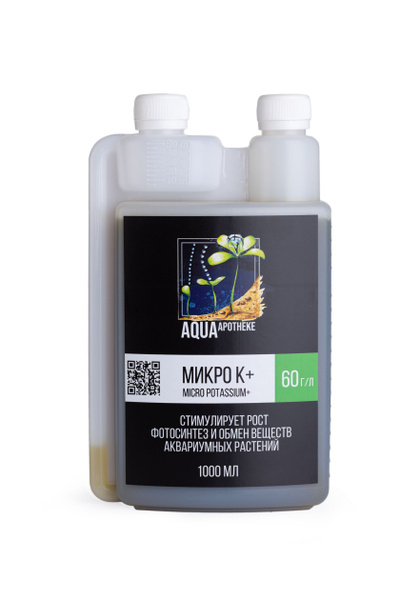 AQUAAPOTHEKE Микро К+ 1000 МЛ (удобрение микро) - купить с доставкой по ...
