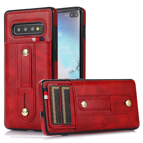 Кожаный чехол для для Samsung Galaxy S10 (Самсунг Галакси С10 ) кожаный ...