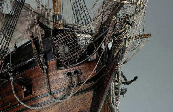 Чёрная Жемчужина Пираты Карибского моря. Металлический 3d конструктор ...