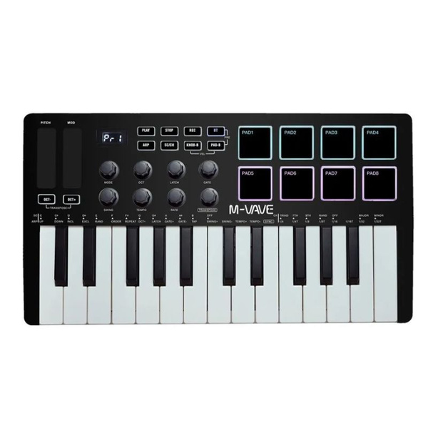 MIDI-клавиатура M-WAVE SMK-25 - купить с доставкой по выгодным ценам в ...