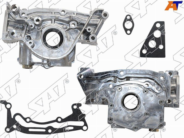 Насос масляный MMC PAJERO V6#/7# /8#/9# 00- V3,0/3,5/3,8 6G72/74/75