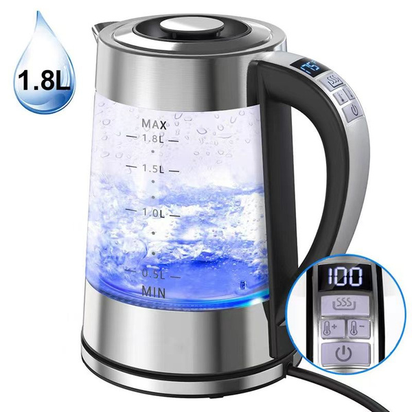 Электрический чайник Polaris WIFI IQ Home PWK 1725CGLD, прозрачный ...