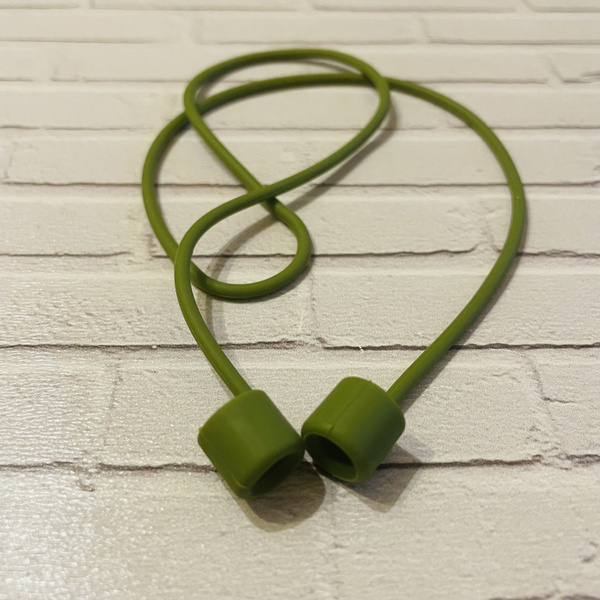 Наушники Внутриканальные Шнурок для наушников Airpods силиконовый ...