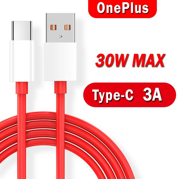 TELEFONMAX Cavo di ricarica USB C per Oneplus D301 WARPCHARGE USB A a tipo C, cavo