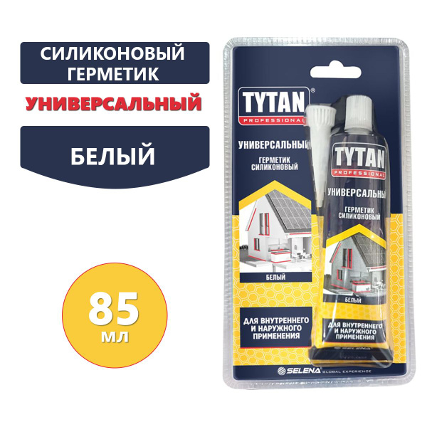 Силиконовый Герметик Tytan Professional, Для дерева, белый - купить по ...
